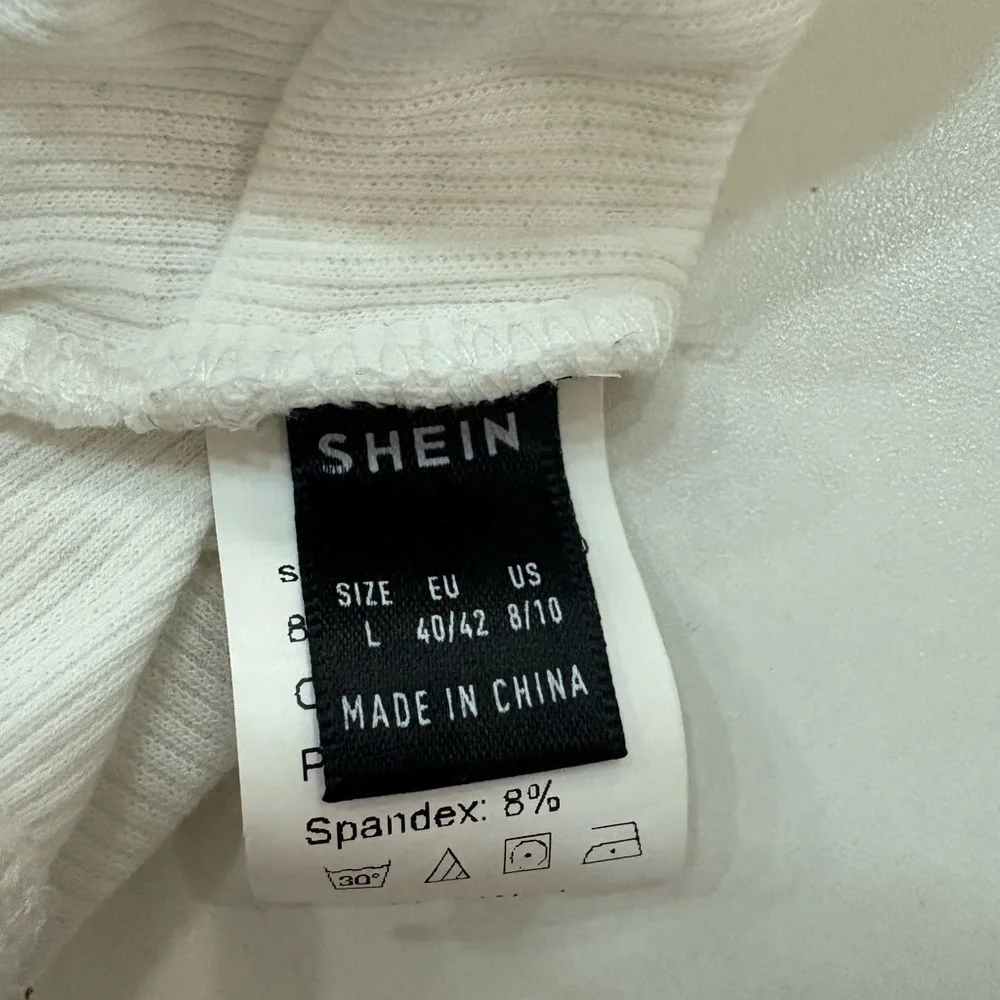 White Lace-Up Corset Top - Picture 2 of 2